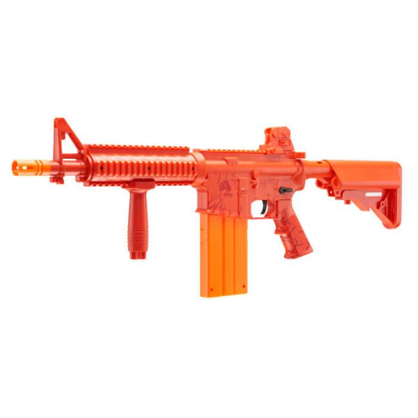 OpFour CO2 Powered Red Foam Dart Rifle - 12 Round Magazine - Image 2