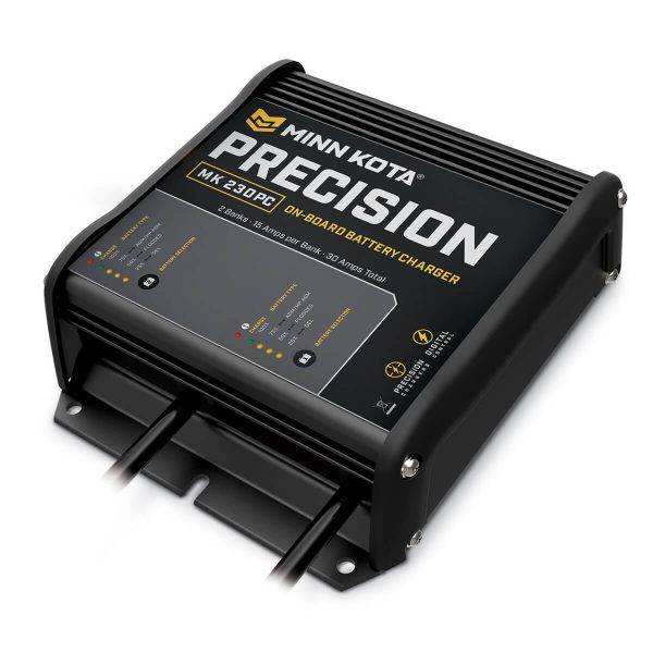 On-Board Precision Chargers - 2 Banks, 15 Amps