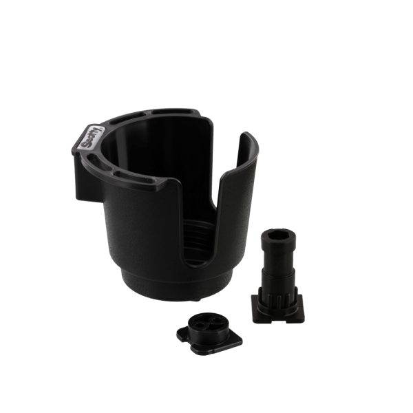 Cup Holder with Bulkhead Gunnel Mount and Rod Holder Post Mount