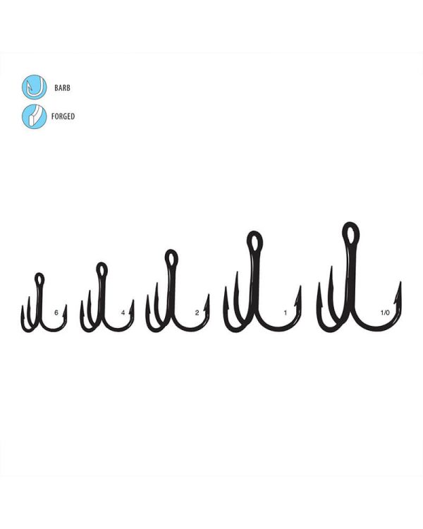 Treble 2x Strong Round Bend - Image 3