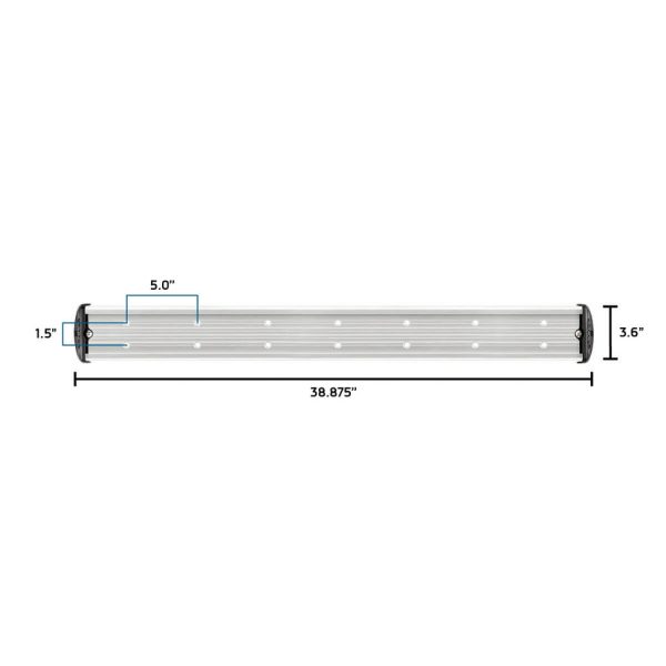 Mounting Track - Aluminum, 36" - Image 3