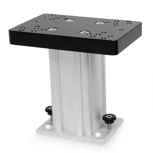 Fixed-Base Pedestal Mount - Aluminum, 6"