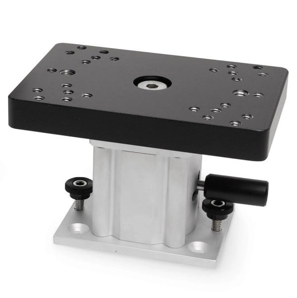 Swivel-Base Pedestal Mount - Aluminum, 4"