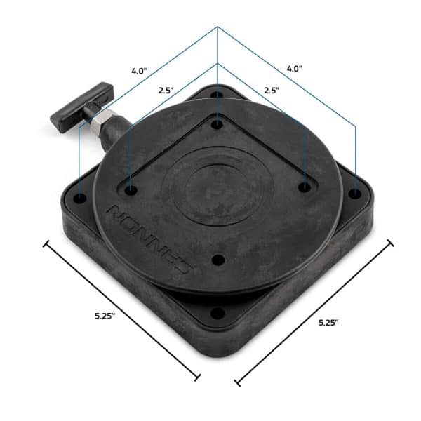 Low-Profile Swivel Base - Composite - Image 5
