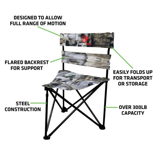 Double Bull Ground Blind Tri Stool - Image 2
