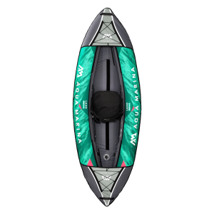 Top view of the 1 person kayak
