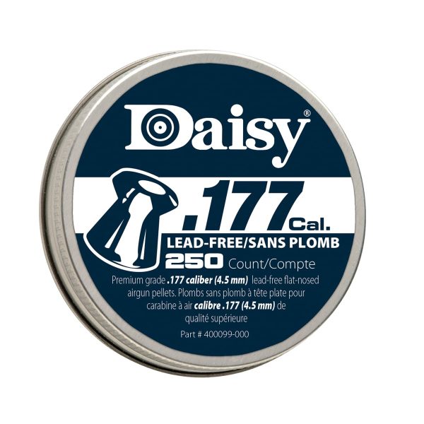 PrecisionMax Flat Pellets - .177, 250 Count, Lead-Free