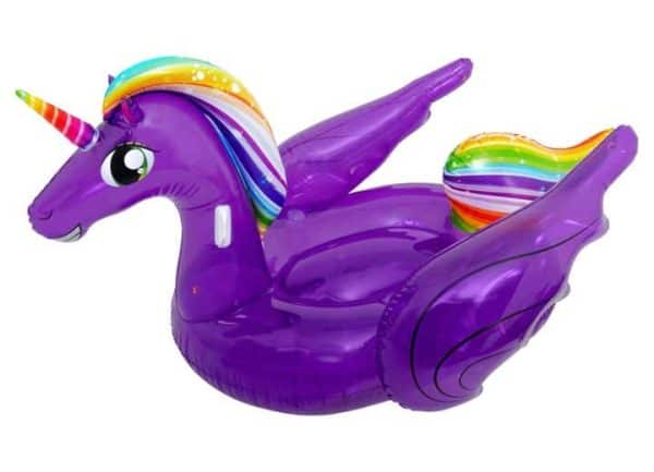 Left side view of the unicorn