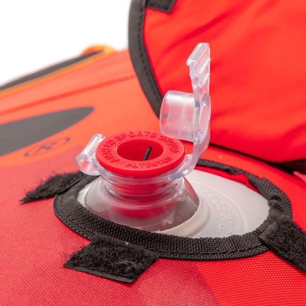 Close up of the open Speed Safety Valve