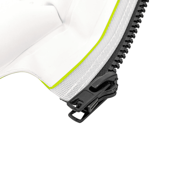Close up of the Zipper of the Air Island