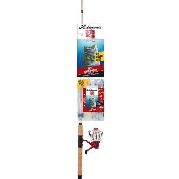 Catch More Fish™ Bass Spinning - 6'6", Medium