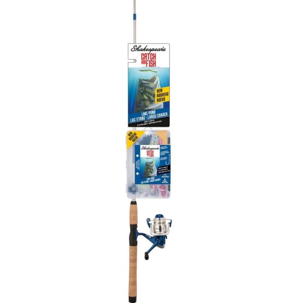 Catch More Fish™ Lake Pond Spinning - 6', Medium