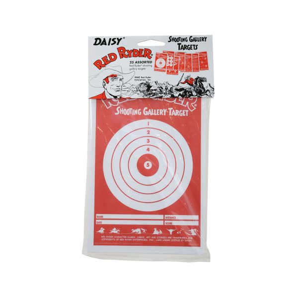 Red Ryder Paper Targets - 25 Pack