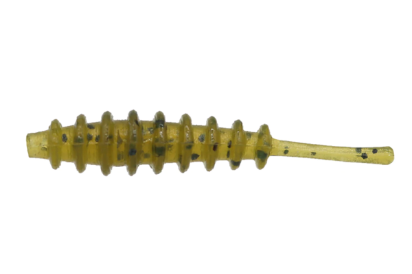 Eurogrub Jr - Green Pumpkin, 0.8"