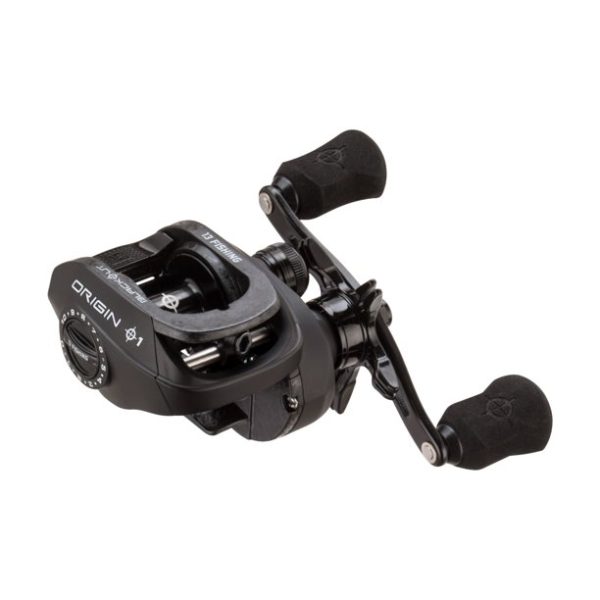 View of the front right side of the reel