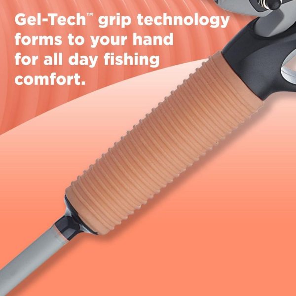 Lady Agility® Gel-Tech® Spincast Combo - 5'6", Medium - Image 3