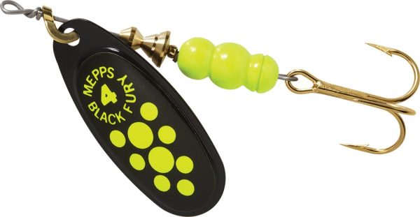 Chartreuse Lure with Plain Treble Hook