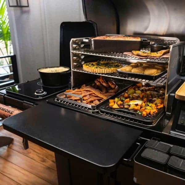 P.A.L. Pop-And-Lock® Folding Front Shelf Action Shot