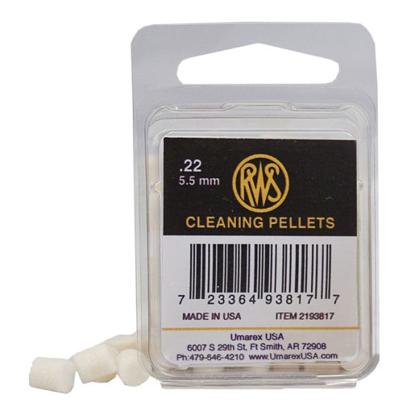 Airgun Maintenance Felt Cleaning Pellets - .22