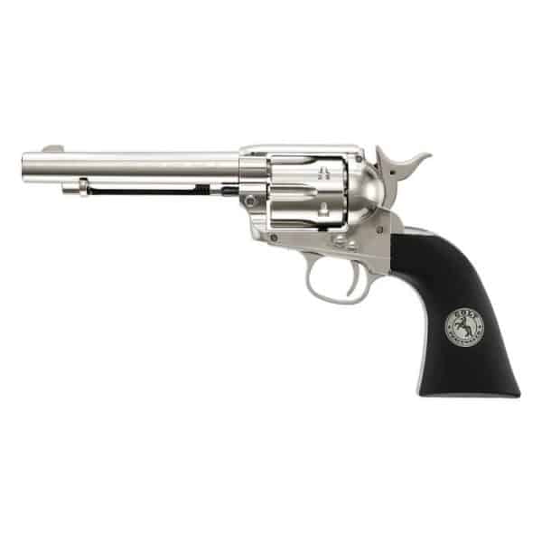 Colt Army 45 Nickel Pellet Pistol Revolver - .177, 5"