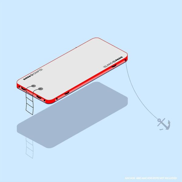 Island Pad - Red, 230