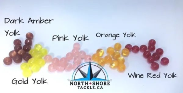 8mm Acrylic Yolk Effect - Pink Yolk - Image 2