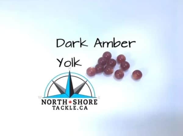 8mm Acrylic Yolk Effect - Dark Amber Yolk