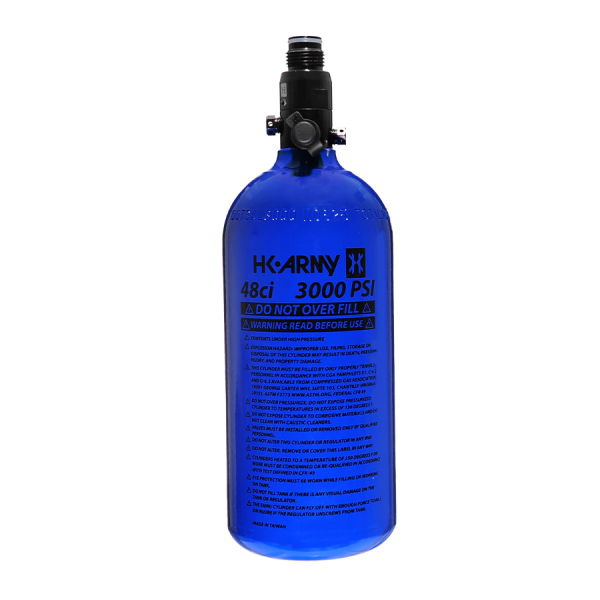 HK Aluminum Tank 48ci Blue Back