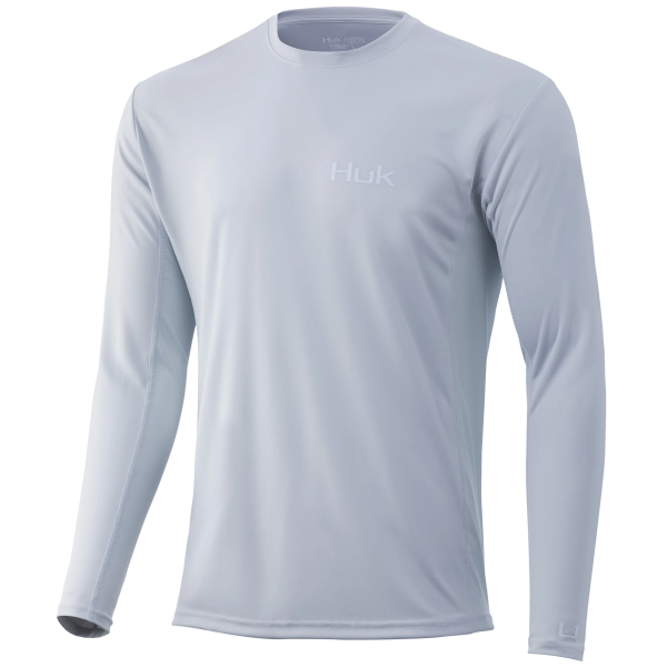 Huk ICON X Long Sleeve Oyster