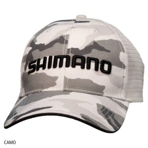 Smokey Trucker Cap White Camo