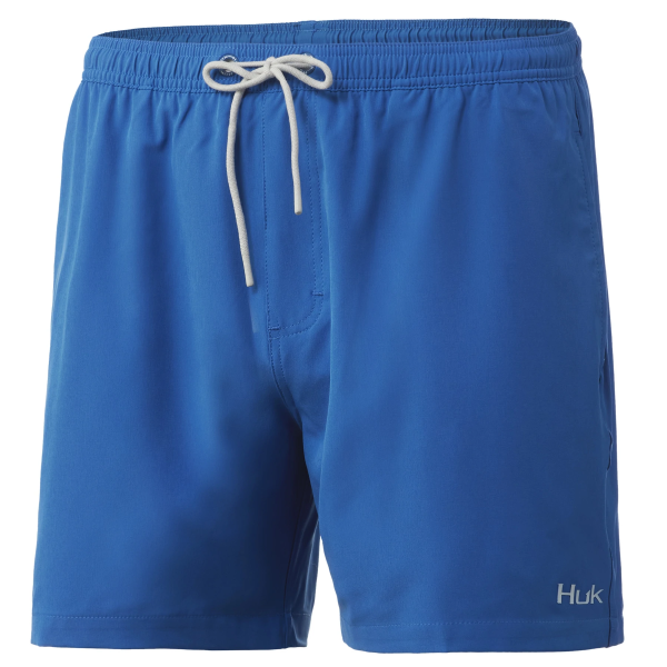 Pursuit Volley Swim Short Huk Blue