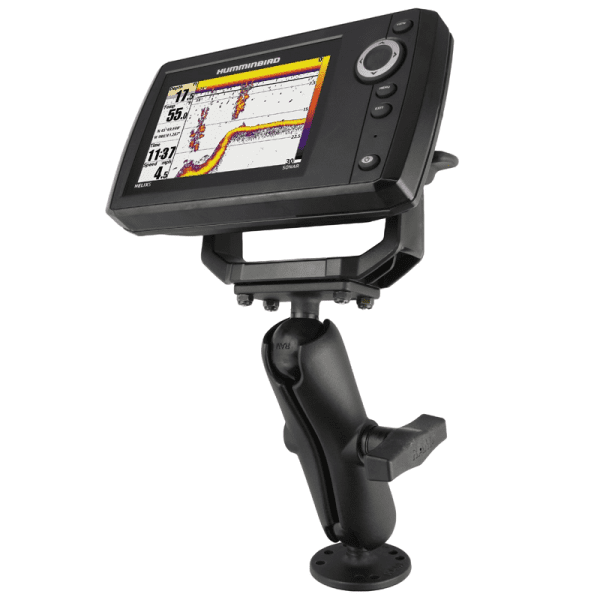 Drill-Down Double Ball Mount For Humminbird Helix 5