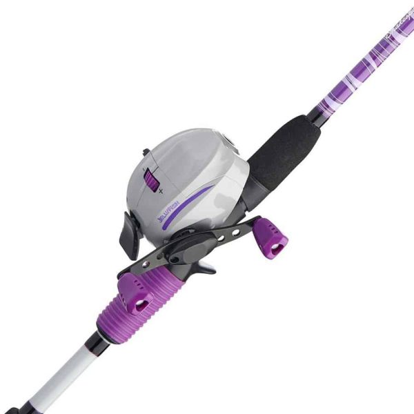 Jellyfish™ Spincast Combo - Medium, 5'6", Purple - Image 2