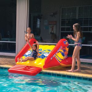 Slide N Smile Single Lane Pool Slide with Sprinkler