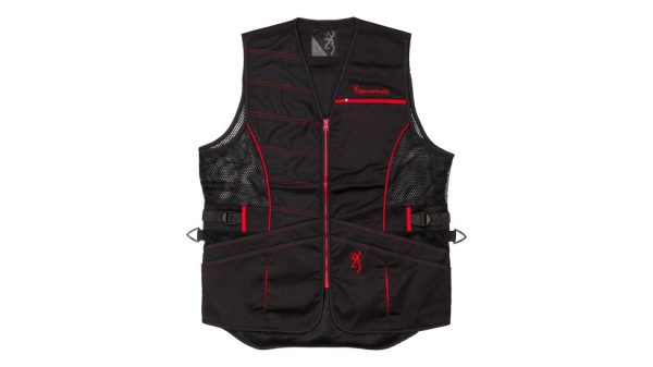Trapper Creek Vest - Women's, Black/Red, 3XL