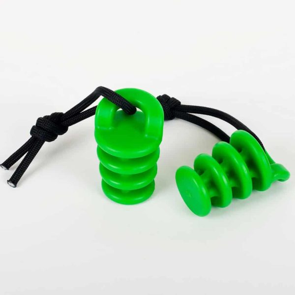 Scupper Stoppers - Green, 2 Pack, Extra Small