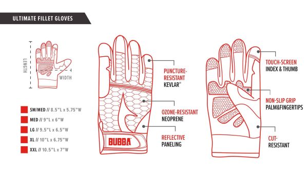 Ultimate Fillet Gloves - Medium - Image 2