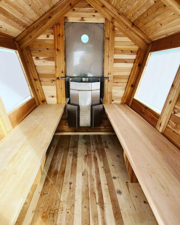Birdhouse Sauna - 12', With Change Room - Image 2