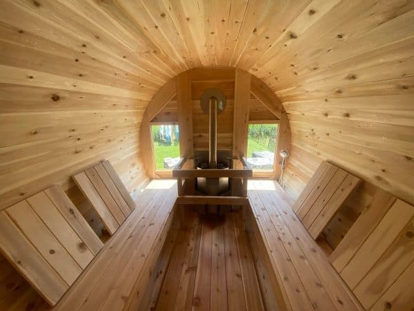 Barrel Sauna - 12', 4' Change Room - Image 2