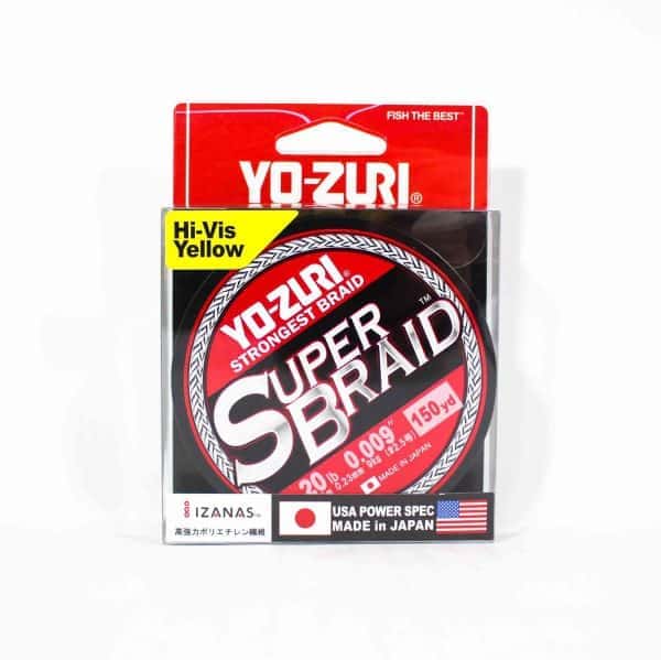 SuperBraid Yellow - 150yd, 20lb