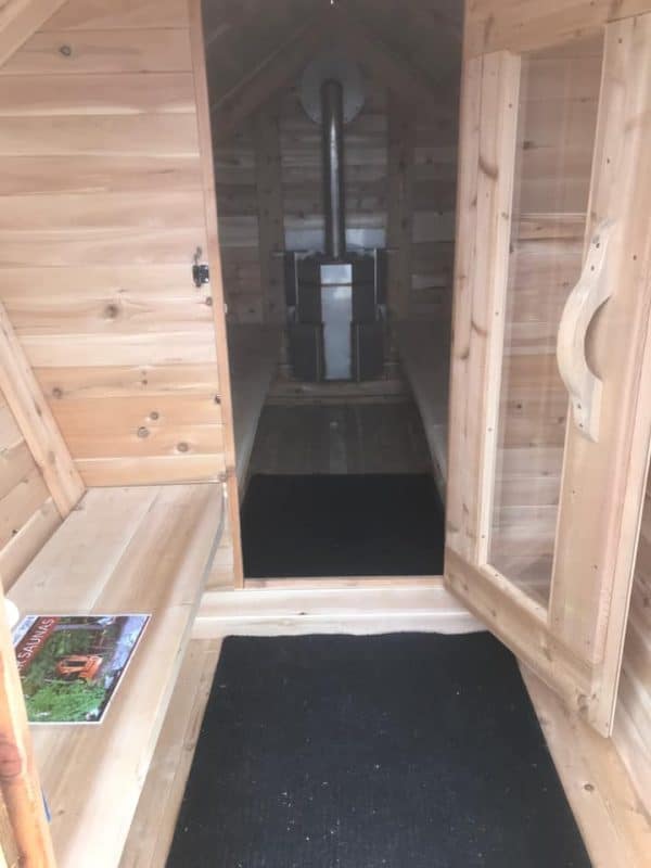 Birdhouse Sauna - 12', With Change Room - Image 3