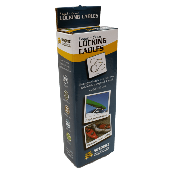 Universal Kayak & Canoe Locking Cables Box