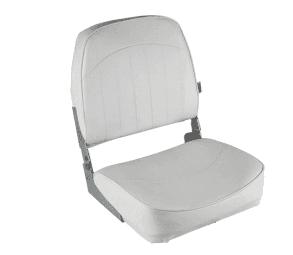 Promotional Low Back Fishing Seat - White