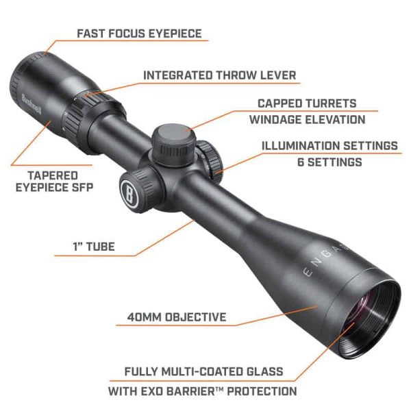 Engage Riflescope - 3-9x40 Illuminated - Image 3