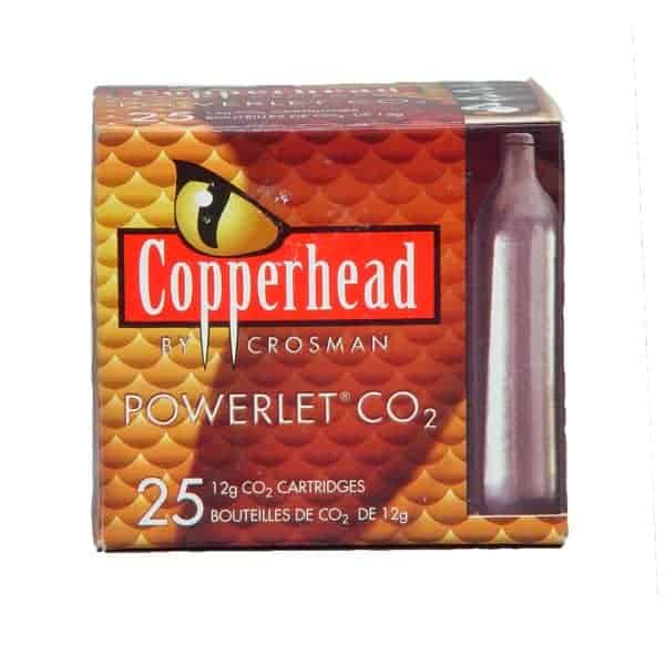 Crosman - Powerlet CO2 Cartridges, 25 Pack