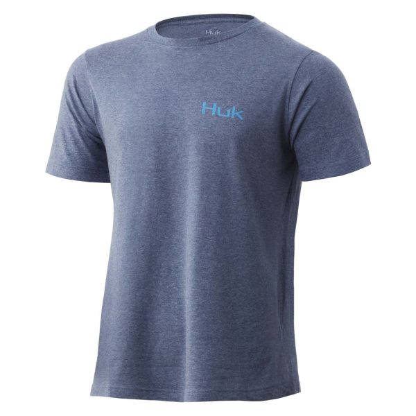 Performance Fishing VC Jitterbug Tee Sargasso Sea Heather Front