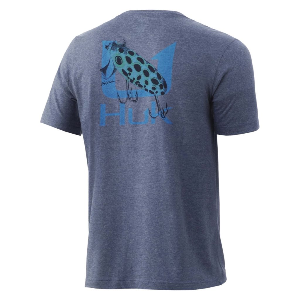 Performance Fishing VC Jitterbug Tee Sargasso Sea Heather