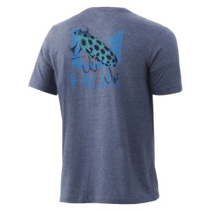 Performance Fishing VC Jitterbug Tee Sargasso Sea Heather