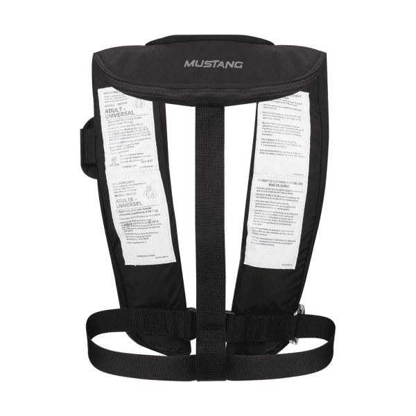 HIT HYDROSTATIC INFLATABLE PFD Grey Black Underside