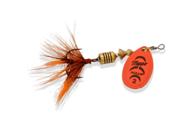 Aglia Plain Treble - Flourescent Orange UV, 1/6oz
